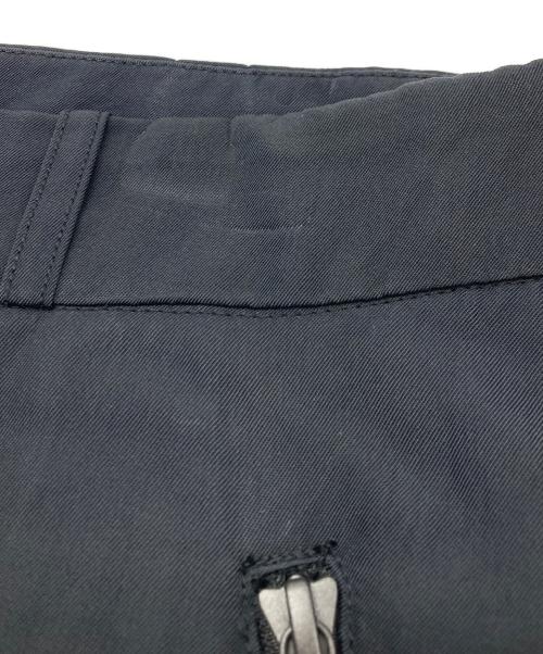 BLURHMS（ブラームス）blurhms (ブラームス) RAYON NYLON SILK MECHANIC PANTS ブラック サイズ:2 未使用品の古着・服飾アイテム