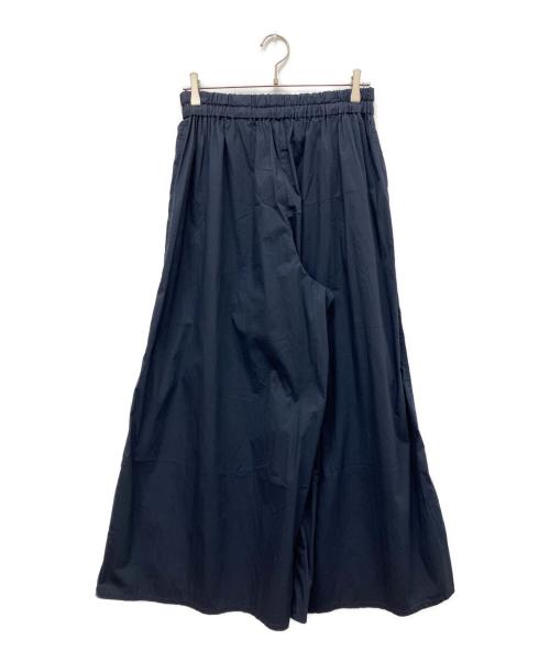 JOURNAL STANDARD relume（ジャーナルスタンダード レリューム）JOURNAL STANDARD relume (ジャーナルスタンダード レリューム) ギャザーワイドパンツ ネイビー サイズ:Freeの古着・服飾アイテム