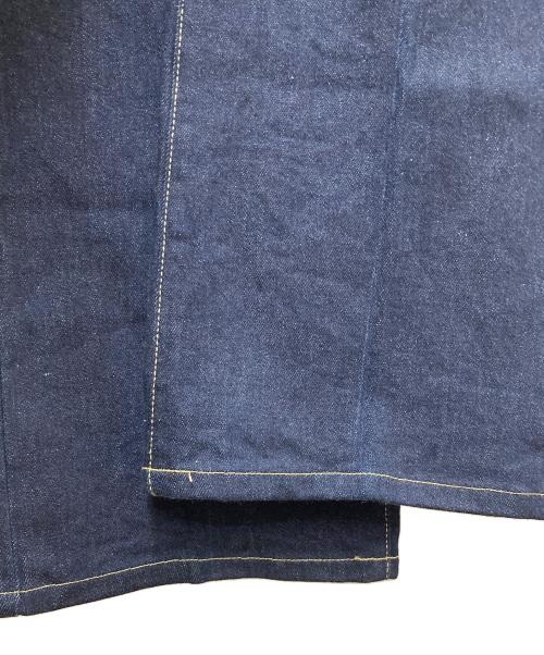 PLST（プラステ）PLST (プラステ) ハイライズワイドジーンズ 12-5106052 インディゴ サイズ:Mの古着・服飾アイテム