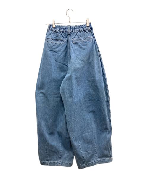 HARVESTY（ハーベスティー）HARVESTY (ハーベスティー) 10ozデニムサーカスパンツ インディゴ サイズ:2の古着・服飾アイテム