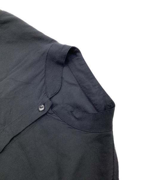 Porter Classic（ポータークラシック）Porter Classic (ポータークラシック) 切替シャツ ブラック サイズ:2の古着・服飾アイテム