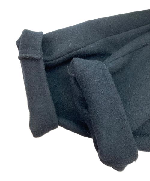 mb（エムビー）mb (エムビー) ULTIMATE FABRIC Super170’sウール フーディーコート ブラック サイズ:Mの古着・服飾アイテム