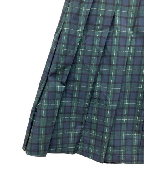 GRAMICCI（グラミチ）GRAMICCI (グラミチ) BEAMS BOY (ビームスボーイ) 【別注】プリーツ スカート グリーン サイズ:F 未使用品の古着・服飾アイテム