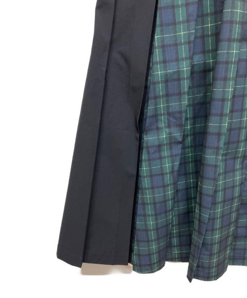 GRAMICCI（グラミチ）GRAMICCI (グラミチ) BEAMS BOY (ビームスボーイ) 【別注】プリーツ スカート グリーン サイズ:F 未使用品の古着・服飾アイテム