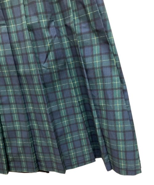 GRAMICCI（グラミチ）GRAMICCI (グラミチ) BEAMS BOY (ビームスボーイ) 【別注】プリーツ スカート グリーン サイズ:F 未使用品の古着・服飾アイテム