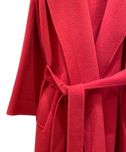 WEEKEND Max Mara（ウィークエンド マックスマーラ）WEEKEND Max Mara (ウィークエンド マックスマーラ) ガウンコート レッド サイズ:38の古着・服飾アイテム