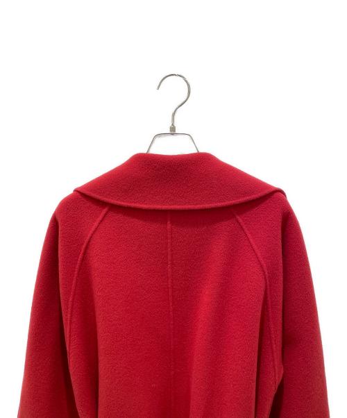 WEEKEND Max Mara（ウィークエンド マックスマーラ）WEEKEND Max Mara (ウィークエンド マックスマーラ) ガウンコート レッド サイズ:38の古着・服飾アイテム
