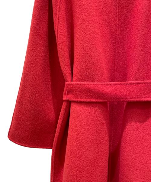 WEEKEND Max Mara（ウィークエンド マックスマーラ）WEEKEND Max Mara (ウィークエンド マックスマーラ) ガウンコート レッド サイズ:38の古着・服飾アイテム