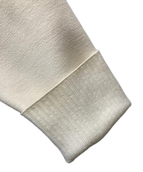 CANADA GOOSE（カナダグース）CANADA GOOSE (カナダグース) HyBridge Wide Quilt Knit Hoody アイボリー サイズ:SIZE Lの古着・服飾アイテム