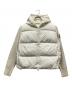 CANADA GOOSE（カナダグース）の古着「HyBridge Wide Quilt Knit Hoody」｜アイボリー