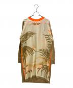 HERMESエルメス）の古着「ツイルレーヌ ジャングルラブ　ワンピース」｜ベージュ