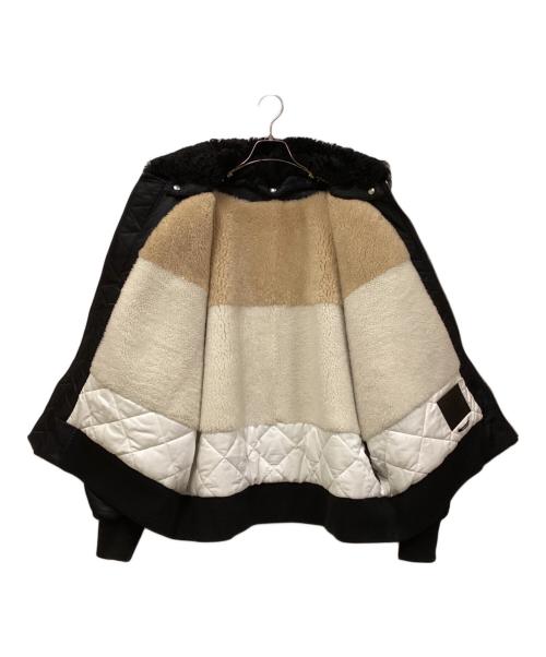 Calvin Klein（カルバンクライン）Calvin Klein (カルバンクライン) MA-1ジャケット フライトジャケット ブラック サイズ:SIZE 46の古着・服飾アイテム