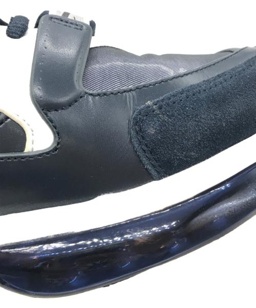 EMPORIO ARMANI（エンポリオアルマーニ）EMPORIO ARMANI (エンポリオアルマーニ) 厚底スニーカー ネイビー サイズ:27の古着・服飾アイテム