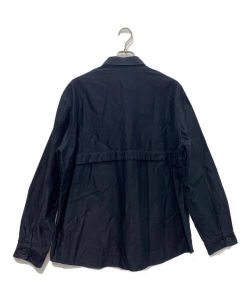 COMME des GARCONS HOMME（コムデギャルソン オム）COMME des GARCONS HOMME (コムデギャルソン オム) 製品染コットンジャケット　AD2021 ネイビー サイズ:Lの古着・服飾アイテム