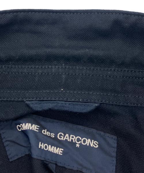 COMME des GARCONS HOMME（コムデギャルソン オム）COMME des GARCONS HOMME (コムデギャルソン オム) 製品染コットンジャケット　AD2021 ネイビー サイズ:Lの古着・服飾アイテム