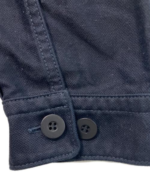 COMME des GARCONS HOMME（コムデギャルソン オム）COMME des GARCONS HOMME (コムデギャルソン オム) 製品染コットンジャケット　AD2021 ネイビー サイズ:Lの古着・服飾アイテム