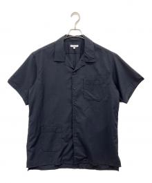 Engineered Garments（エンジニアド ガーメンツ）の古着「トロピカルウール キャンプシャツ」｜ネイビー