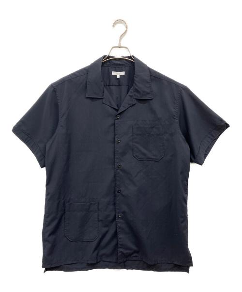 Engineered Garments（エンジニアド ガーメンツ）Engineered Garments (エンジニアド ガーメンツ) トロピカルウール キャンプシャツ ネイビー サイズ:Lの古着・服飾アイテム