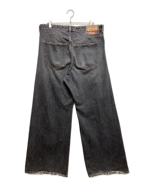 DIESEL（ディーゼル）DIESEL (ディーゼル) D-RISE ルーズフィットデニム ブラック サイズ:W34の古着・服飾アイテム