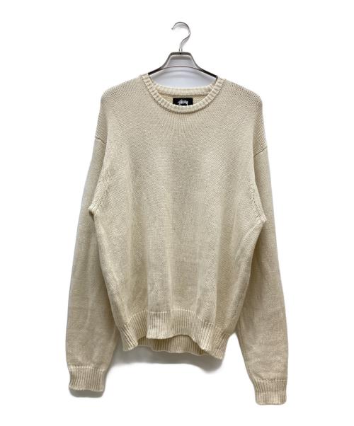 stussy（ステューシー）stussy (ステューシー) 24AW Surfman Icon Sweater アイボリー サイズ:SIZE XLの古着・服飾アイテム