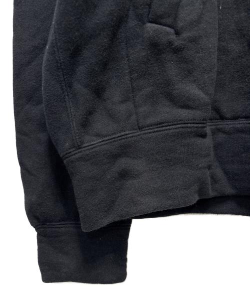COMME des GARCONS BLACKMARKET（コムデギャルソンブラックマーケット）COMME des GARCONS BLACKMARKET (コムデギャルソンブラックマーケット) stussy (ステューシー) プルオーバーパーカー ブラック サイズ:XXLの古着・服飾アイテム