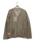 OUR LEGACY (アワーレガシー) GREY DISINTEGRATION CHECK CARDIGAN ベージュ サイズ:48：15000円