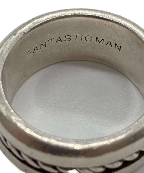 FANTASTIC MAN（ファンタスティックマン）FANTASTIC MAN (ファンタスティックマン) 縄目モチーフリング　1041 シルバー サイズ:12-13号の古着・服飾アイテム