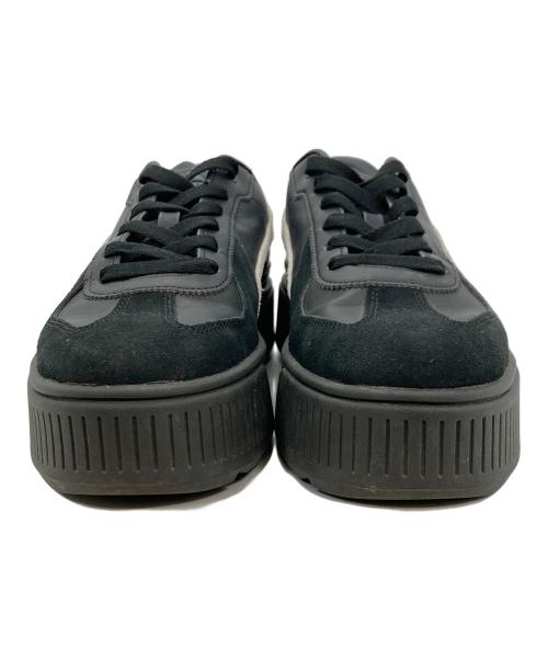 PUMA（プーマ）PUMA (プーマ) スニーカー ブラック サイズ:24.5の古着・服飾アイテム