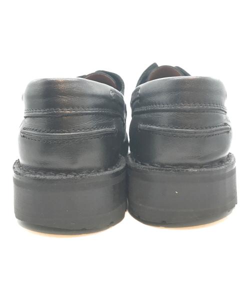 reproduction of found（リプロダクションオブファウンド）reproduction of found (リプロダクションオブファウンド) デッキシューズ ブラック サイズ:41の古着・服飾アイテム