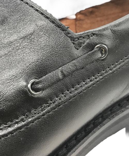 reproduction of found（リプロダクションオブファウンド）reproduction of found (リプロダクションオブファウンド) デッキシューズ ブラック サイズ:41の古着・服飾アイテム