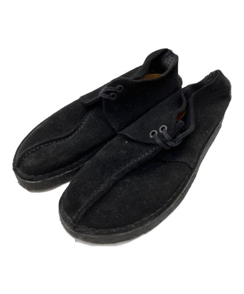CLARKS（クラークス）CLARKS (クラークス) スウェードシューズ ブラック サイズ:25.5cmの古着・服飾アイテム