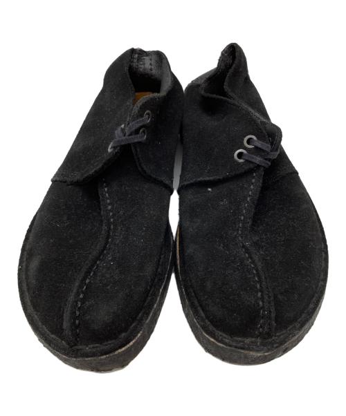 CLARKS（クラークス）CLARKS (クラークス) スウェードシューズ ブラック サイズ:25.5cmの古着・服飾アイテム