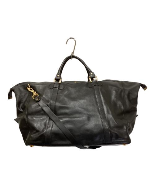 Gold Pfeil（ゴールドファイル）GOLD PFEIL (ゴールドファイル) 2WAYボストンバッグ ブラックの古着・服飾アイテム