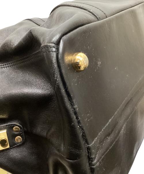 Gold Pfeil（ゴールドファイル）GOLD PFEIL (ゴールドファイル) 2WAYボストンバッグ ブラックの古着・服飾アイテム