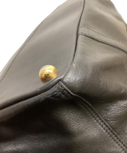 Gold Pfeil（ゴールドファイル）GOLD PFEIL (ゴールドファイル) 2WAYボストンバッグ ブラックの古着・服飾アイテム