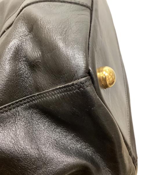 Gold Pfeil（ゴールドファイル）GOLD PFEIL (ゴールドファイル) 2WAYボストンバッグ ブラックの古着・服飾アイテム