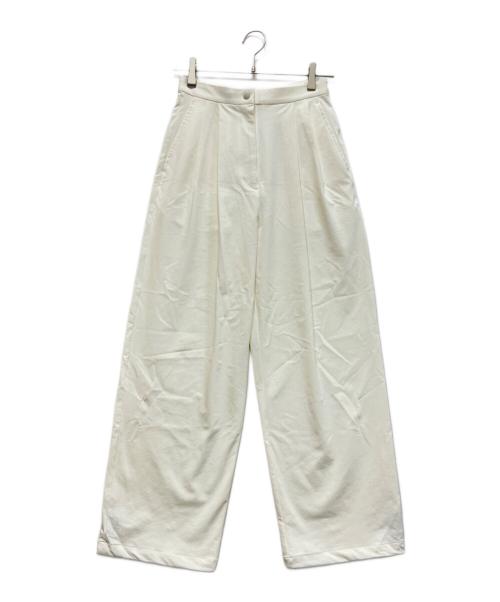 CLANE（クラネ）CLANE (クラネ) 2WAY ADJUST RASH GUARD TUCK PANTS ホワイト サイズ:1の古着・服飾アイテム