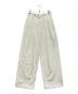 CLANE（クラネ）の古着「2WAY ADJUST RASH GUARD TUCK PANTS」｜ホワイト