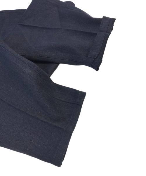 COMME des GARCONS HOMME（コムデギャルソン オム）COMME des GARCONS HOMME (コムデギャルソン オム) 80’s ウールリネンツイルパンツ ブラック サイズ:Ｌの古着・服飾アイテム