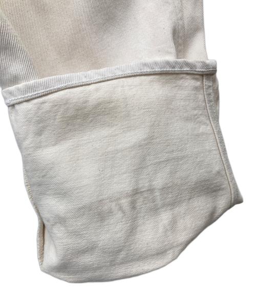 AURALEE（オーラリー）AURALEE (オーラリー) HARD TWIST DENIM WIDE PANTS アイボリー サイズ:SIZE 30の古着・服飾アイテム