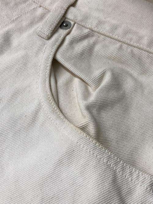 AURALEE（オーラリー）AURALEE (オーラリー) HARD TWIST DENIM WIDE PANTS アイボリー サイズ:SIZE 30の古着・服飾アイテム