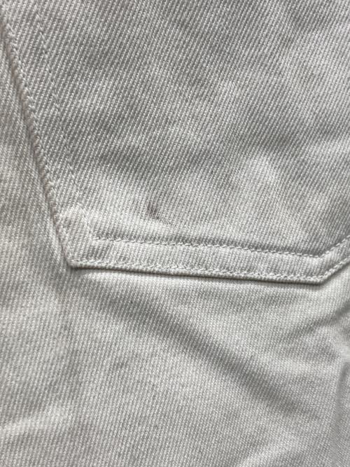 AURALEE（オーラリー）AURALEE (オーラリー) HARD TWIST DENIM WIDE PANTS アイボリー サイズ:SIZE 30の古着・服飾アイテム