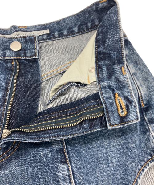 JOHN LAWRENCE SULLIVAN（ジョン ローレンス サリバン）JOHN LAWRENCE SULLIVAN (ジョン ローレンス サリバン) デニムパンツ　	WASHED DENIM HOLLOWED OUT PANTS ブルー サイズ:Sの古着・服飾アイテム