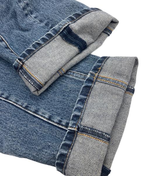 JOHN LAWRENCE SULLIVAN（ジョン ローレンス サリバン）JOHN LAWRENCE SULLIVAN (ジョン ローレンス サリバン) デニムパンツ　	WASHED DENIM HOLLOWED OUT PANTS ブルー サイズ:Sの古着・服飾アイテム