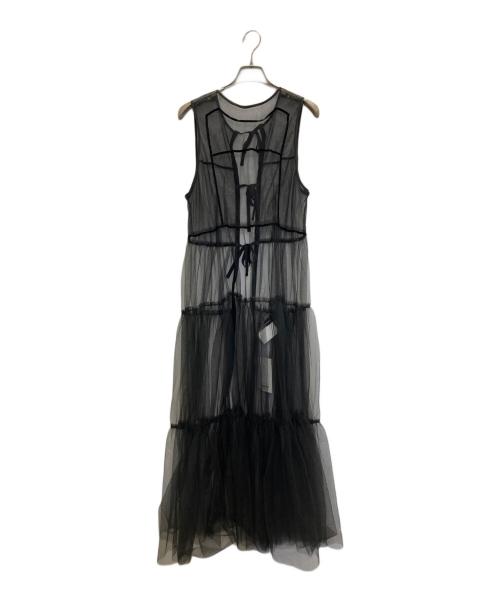 MAISON SPECIAL（メゾンスペシャル）MAISON SPECIAL (メゾンスペシャル) 2way Tulle Dress チュールワンピース ブラック サイズ:FREE 未使用品の古着・服飾アイテム