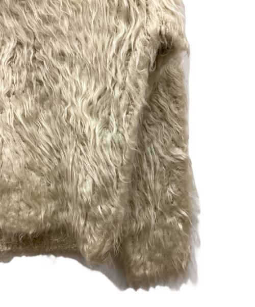 MAISON SPECIAL（メゾンスペシャル）MAISON SPECIAL (メゾンスペシャル) 2WAY Vネックシャギーニット ベージュ サイズ:FREEの古着・服飾アイテム