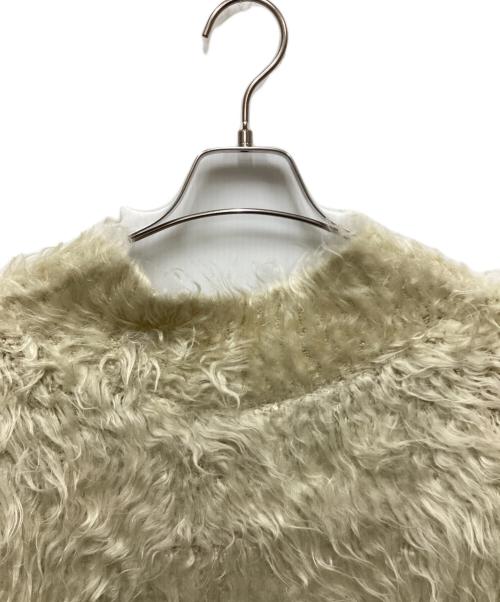 MAISON SPECIAL（メゾンスペシャル）MAISON SPECIAL (メゾンスペシャル) 2WAY Vネックシャギーニット ベージュ サイズ:FREEの古着・服飾アイテム