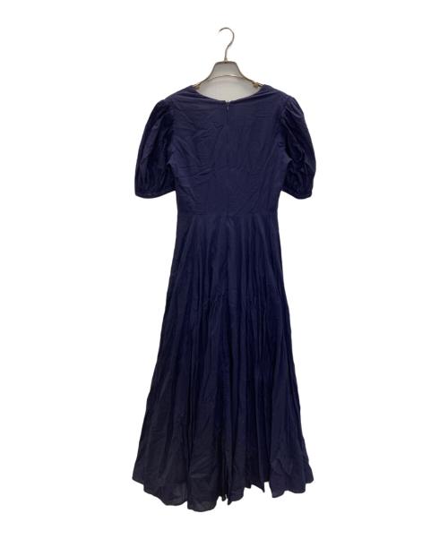 MARIHA（マリハ）MARIHA (マリハ) カシュクールワンピース ネイビー サイズ:36の古着・服飾アイテム
