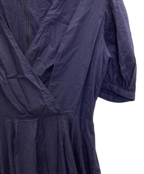 MARIHA（マリハ）MARIHA (マリハ) カシュクールワンピース ネイビー サイズ:36の古着・服飾アイテム