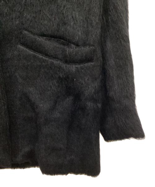 AKANE UTSUNOMIYA（アカネウツノミヤ）AKANE UTSUNOMIYA (アカネウツノミヤ) ウールシャギーコート ブラック サイズ:38 未使用品の古着・服飾アイテム